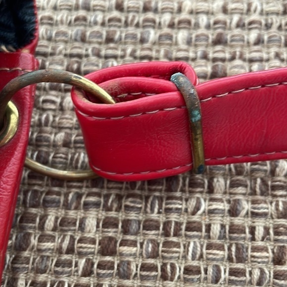 Vintage‎ Red Shoulder Bag - Picture 8 of 8